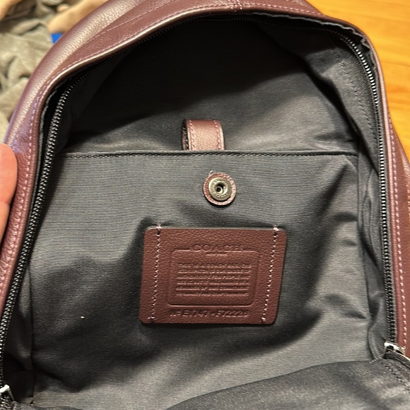 Brown coach backpack NWT - Picture 5 of 7